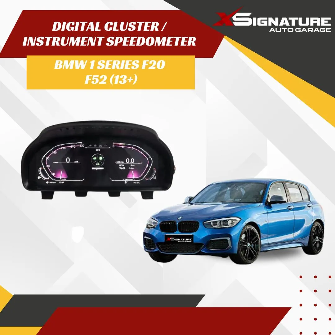 DIGITAL CLUSTER SPEEDOMETER BMW 1 SERIES F20 F52 2013 G SERIES STYLE