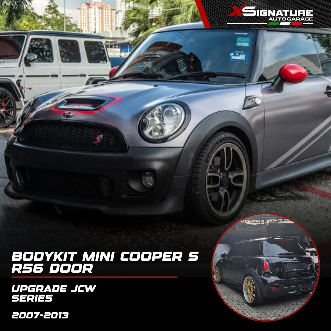 MINI COOPER R56 (2007-2013) UPGRADE JCW SERIES BODYKIT IMPORT COMPLETE 1:1 SET