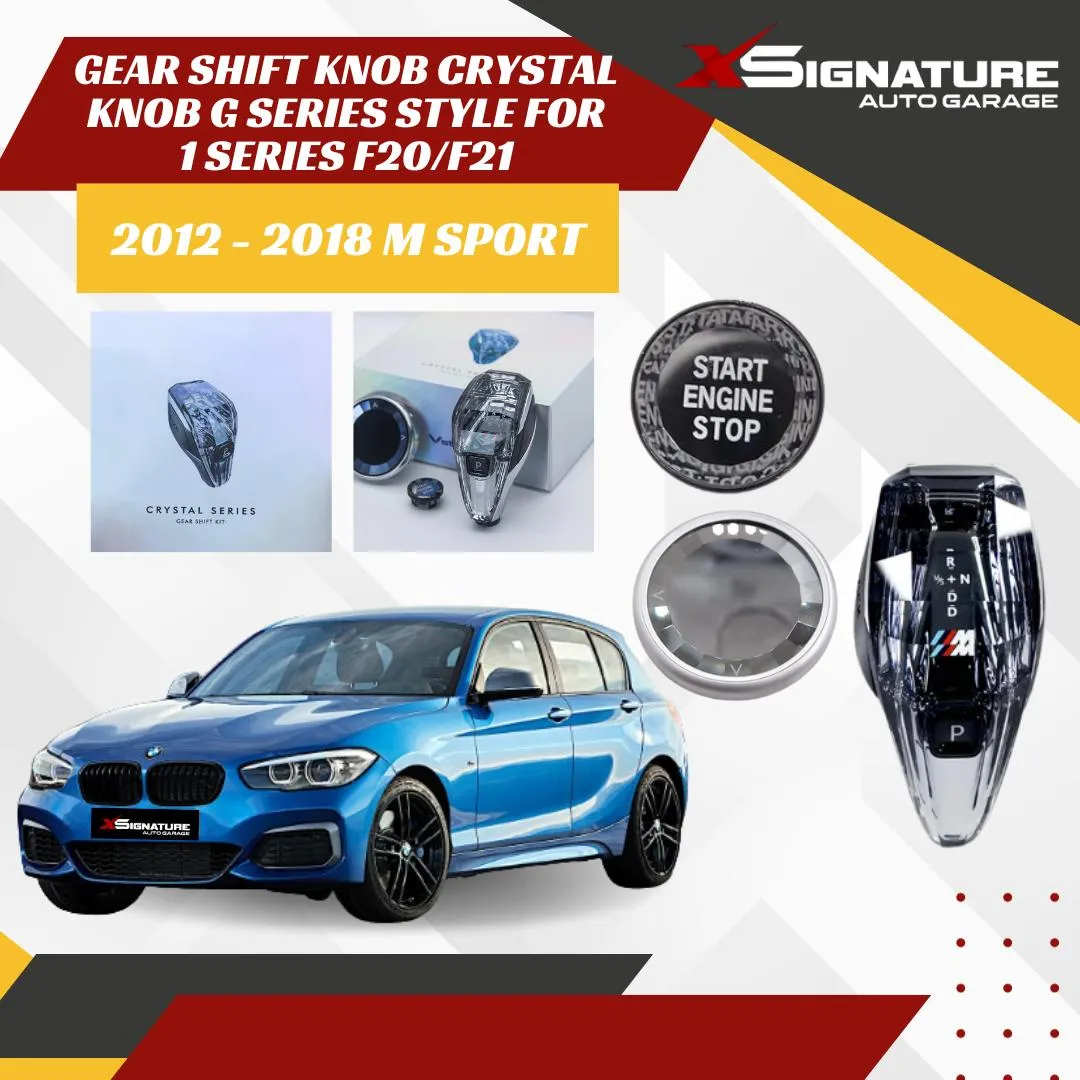 GEAR SHIFT KNOB CRYSTAL KNOB G SERIES FOR BMW 1 SERIES F20 F21 2012